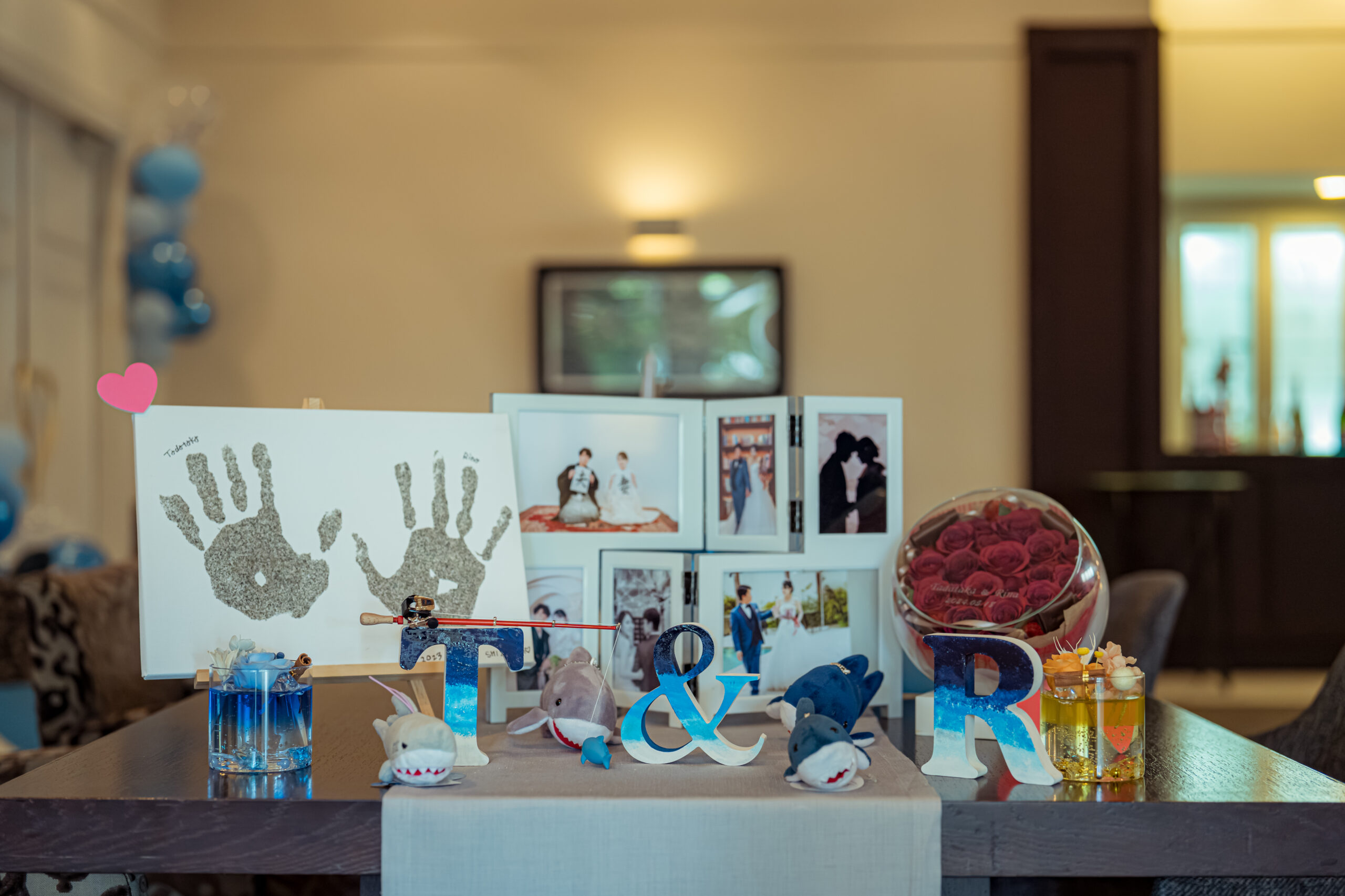 テーマは水族館