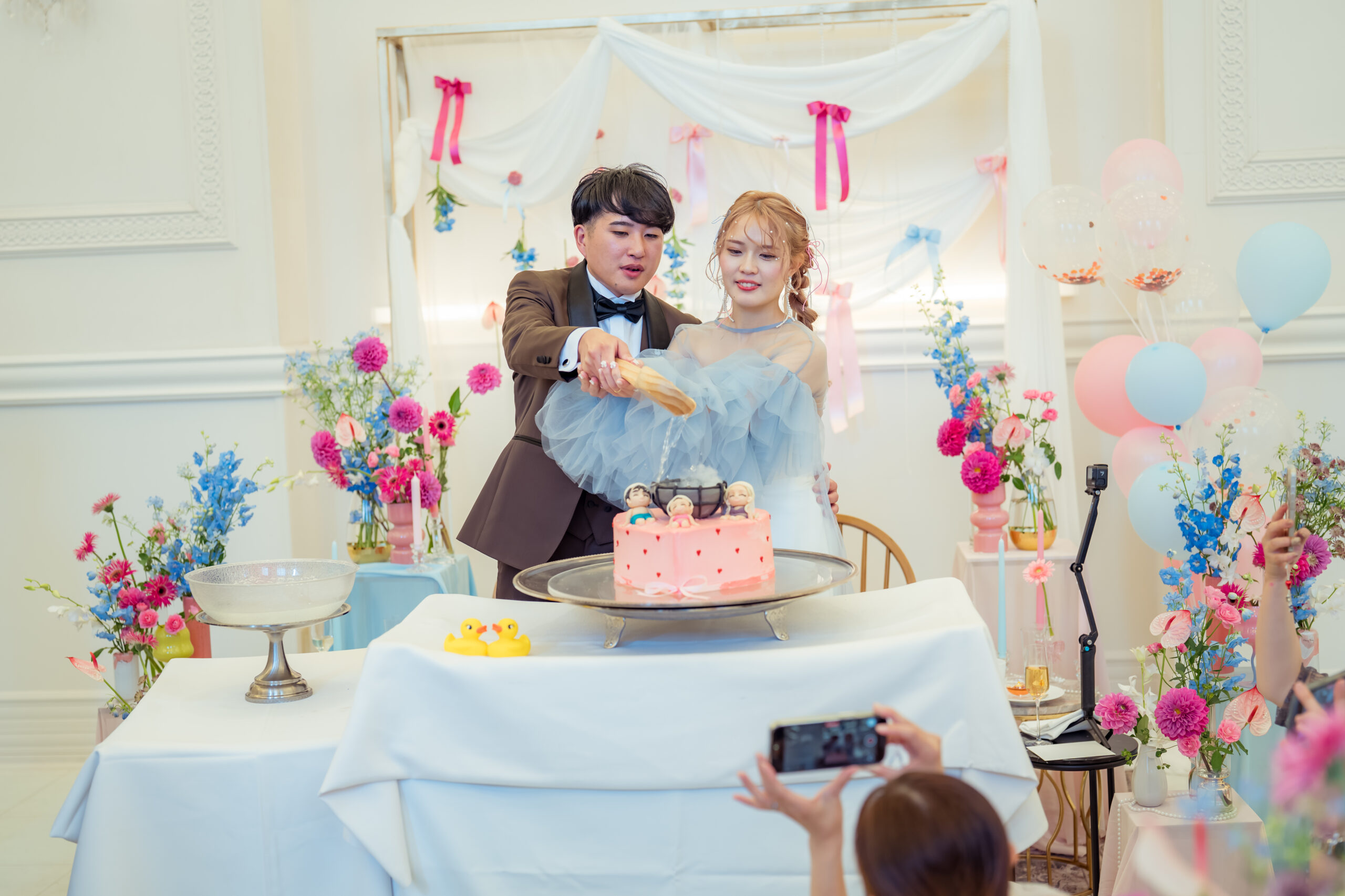 ケーキシーン&中座シーン